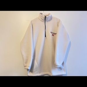 White Polo Sport Fleece